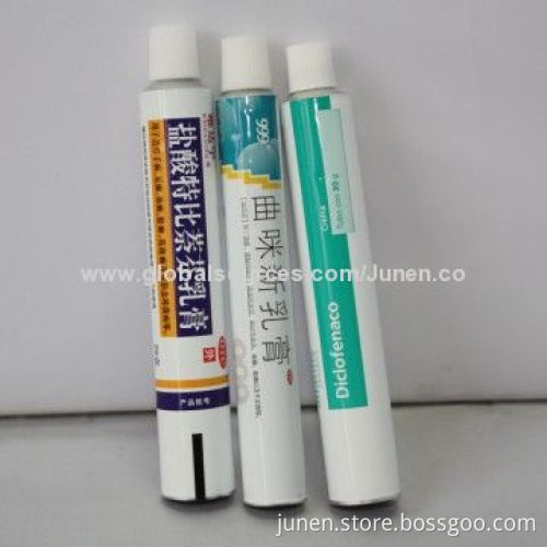 Ointment tube with beautiful printing and corrosion resistance